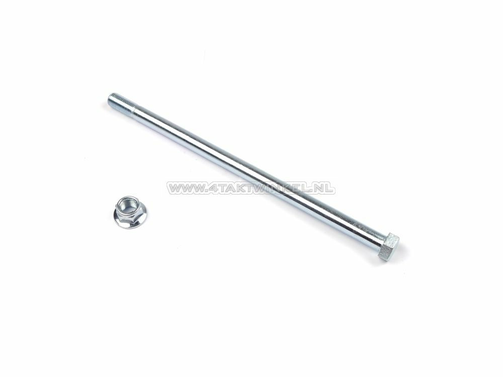 Axle 12/240, swingarm, KM7, fits SS50, CD50