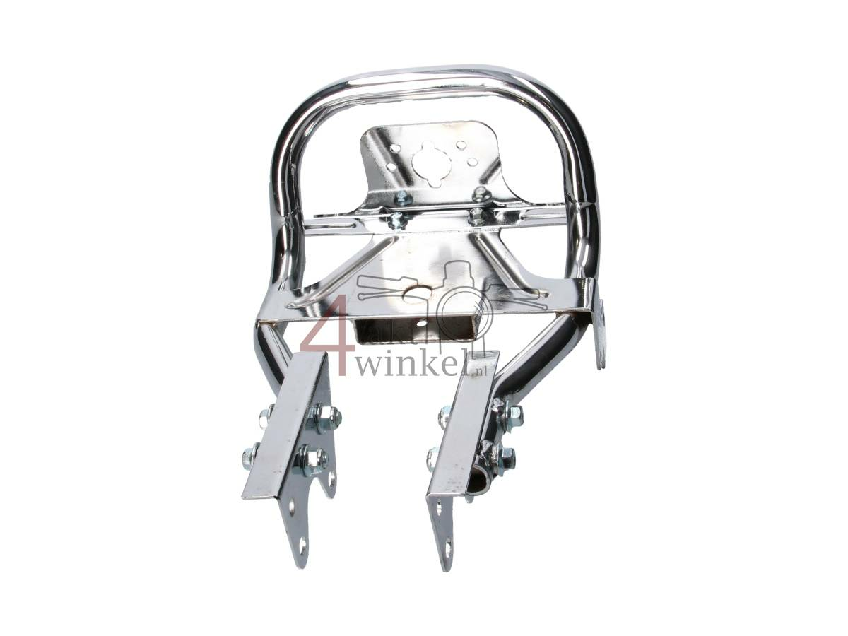 Rack Monkey "grab bar" with light bracket, chrome, 2nd chance product