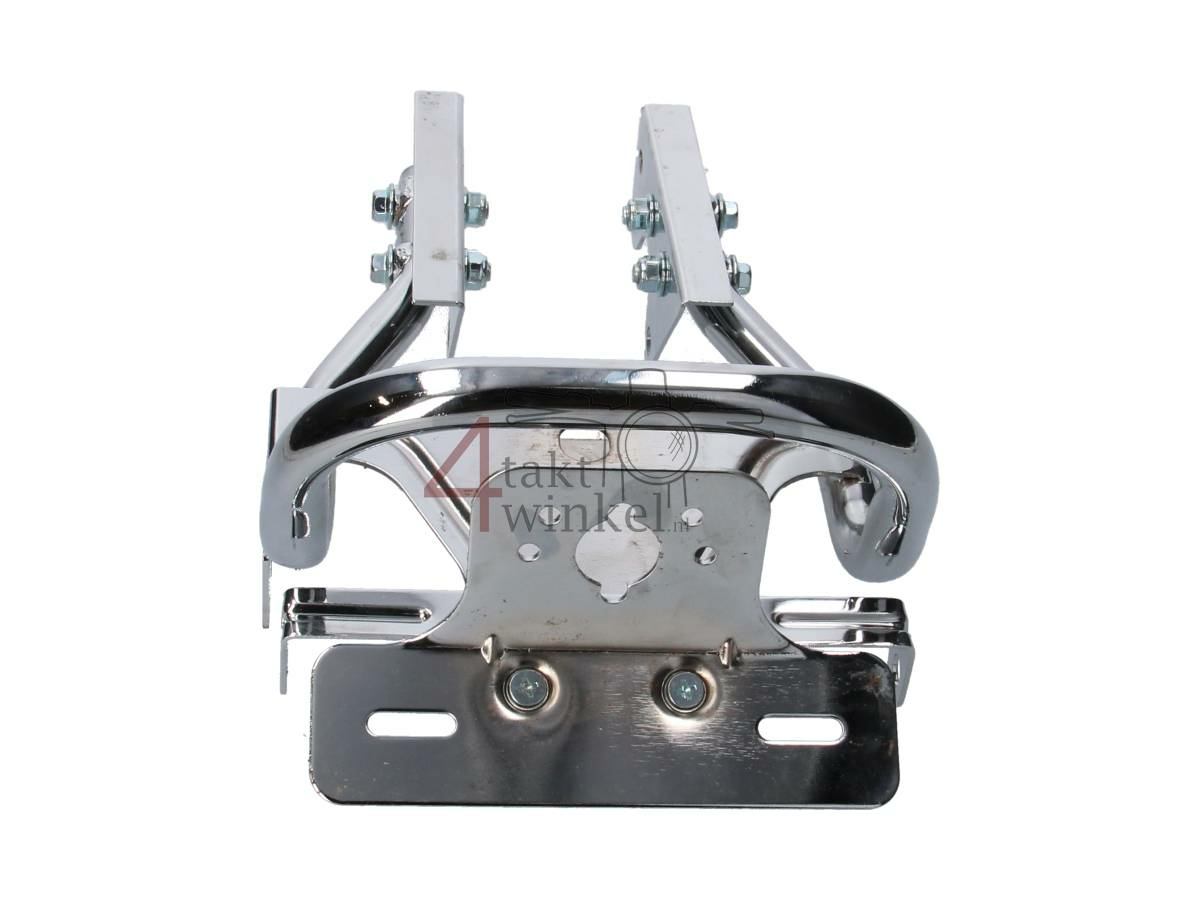 Rack Monkey "grab bar" with light bracket, chrome, 2nd chance product