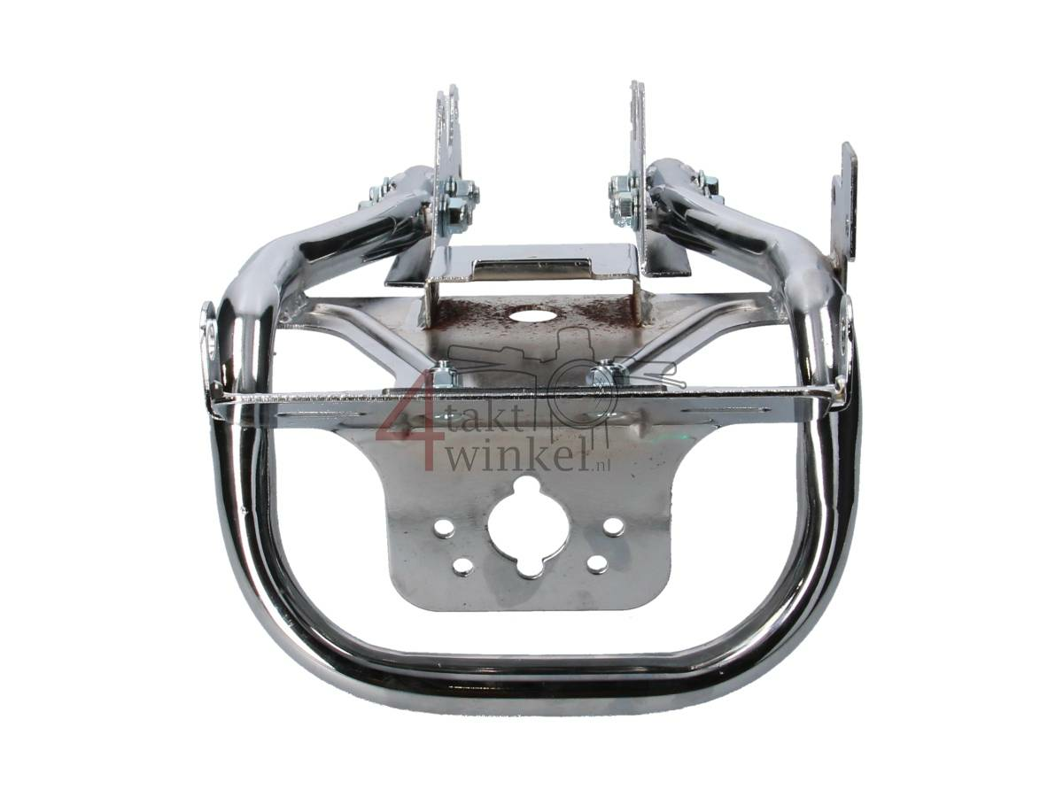 Rack Monkey "grab bar" with light bracket, chrome, 2nd chance product