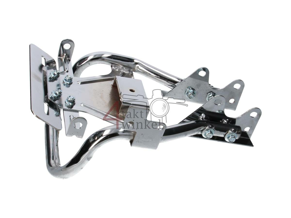 Rack Monkey "grab bar" with light bracket, chrome, 2nd chance product
