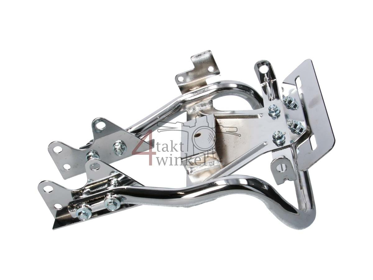 Rack Monkey "grab bar" with light bracket, chrome, 2nd chance product