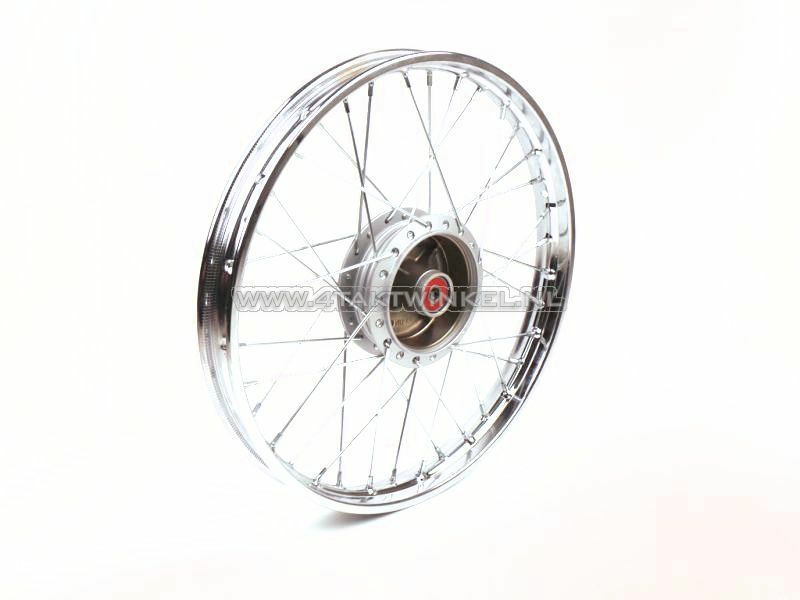Wheel complete, rear wheel, 17", fits C50, CD50