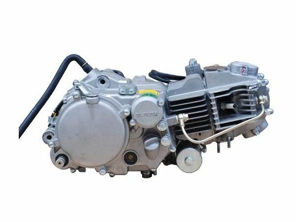 Engine, 150cc, manual clutch, YX, 4-speed, starter motor