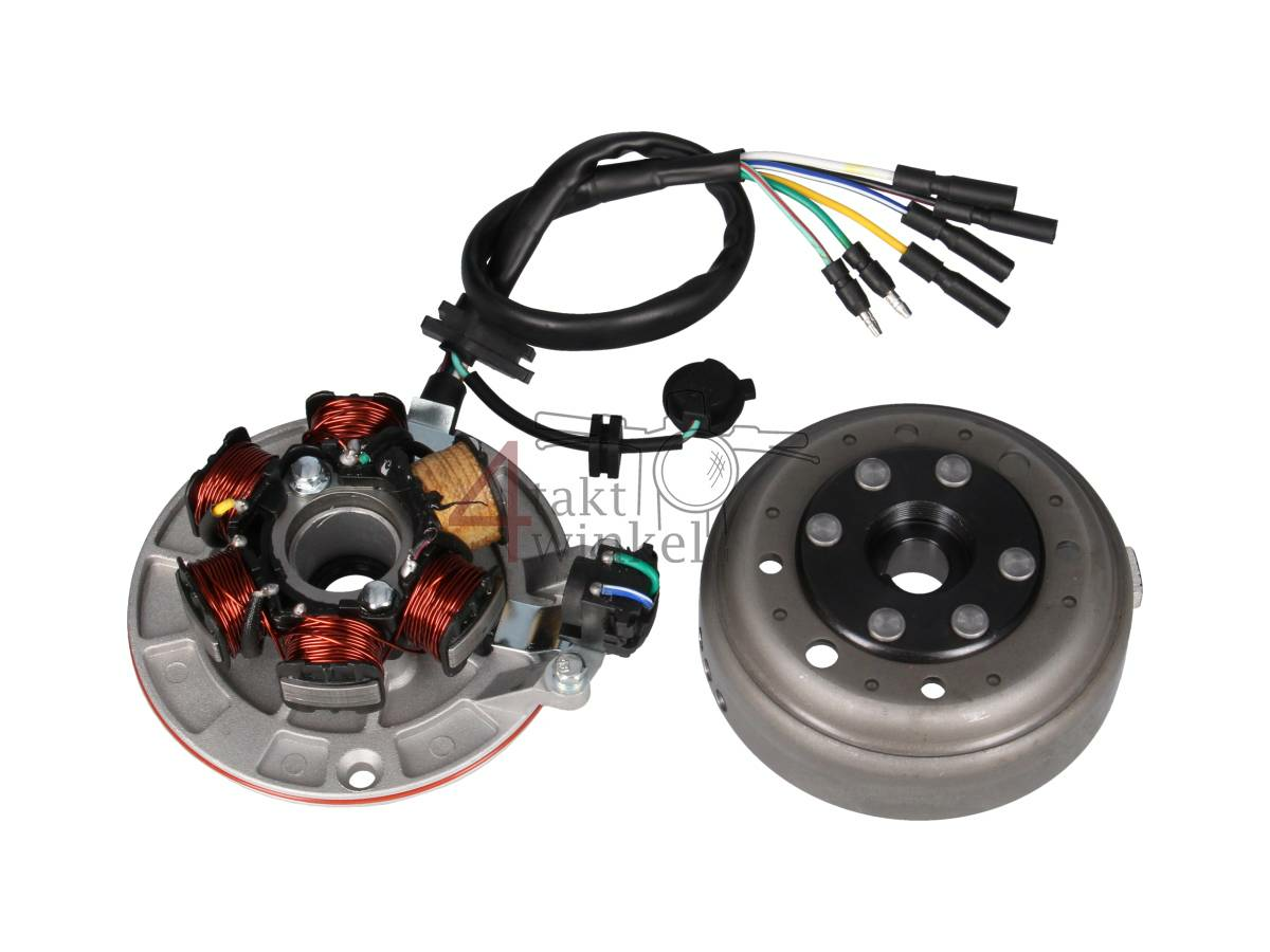 CDI ignition set 12v tap, C50 NT, with Ignition coil ring, mass free