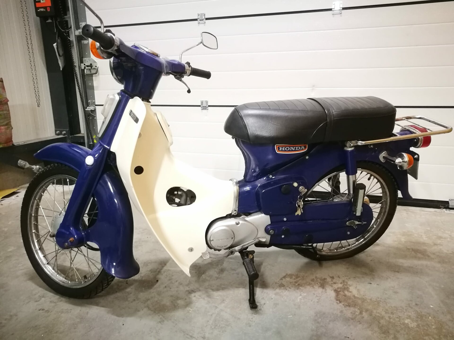 Honda C50 OT, project moped