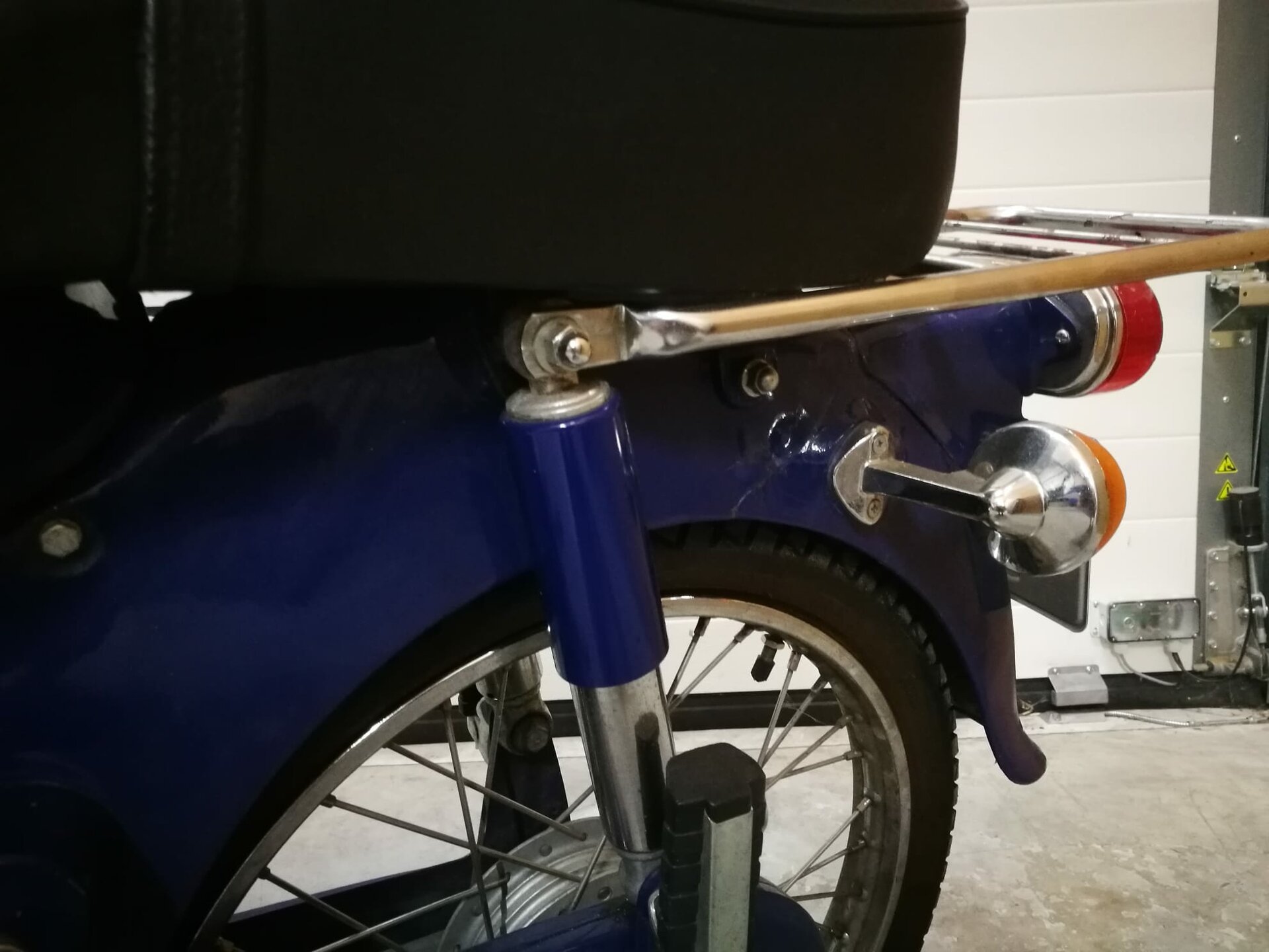 Honda C50 OT, project moped