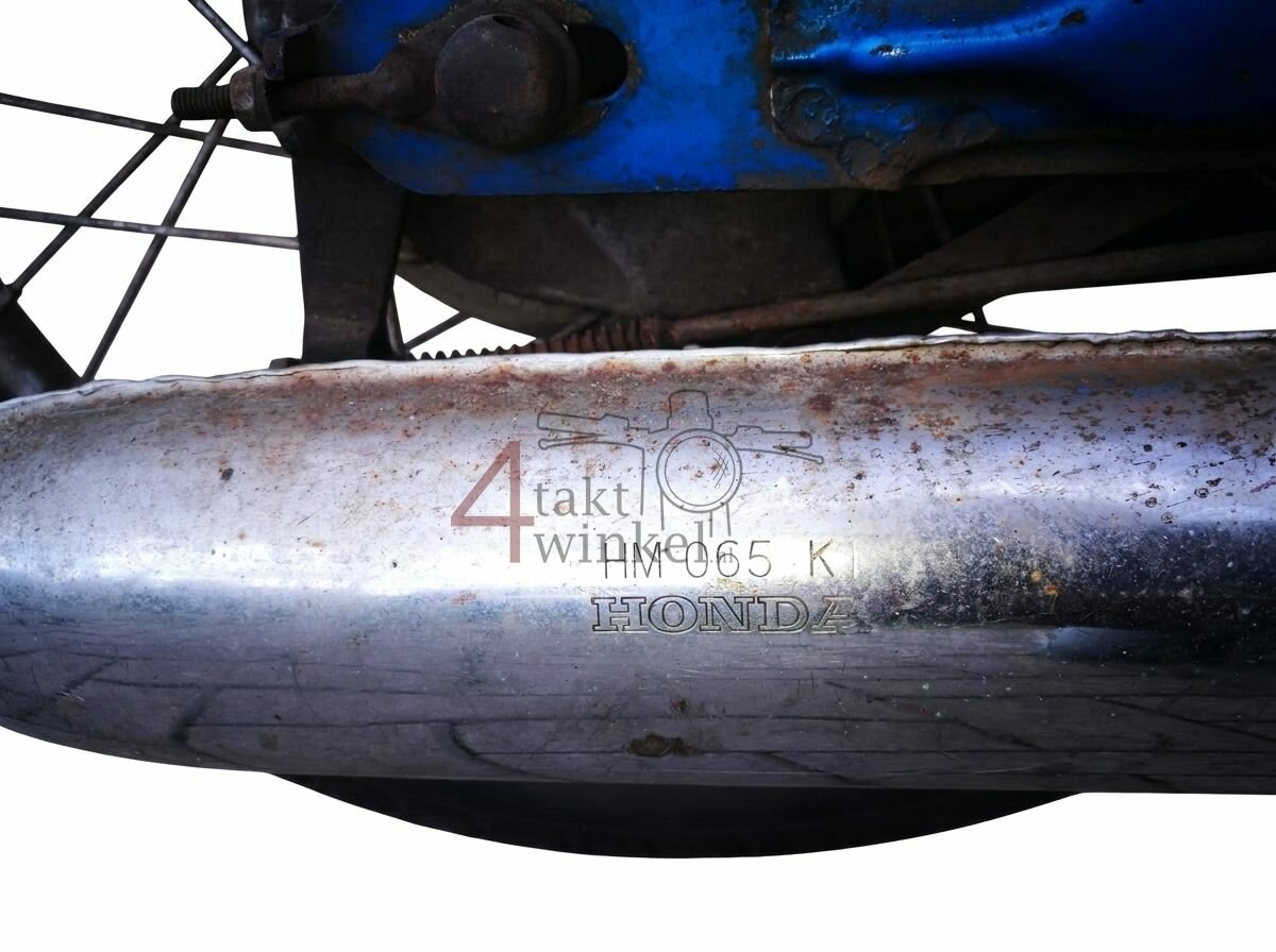 Honda CD50H, Blue, project moped