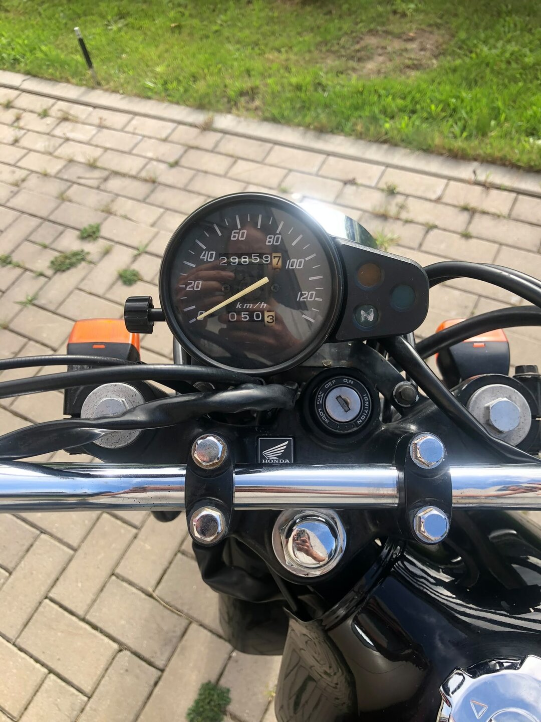 SOLD ! Honda FTR223, black, 29,859 km