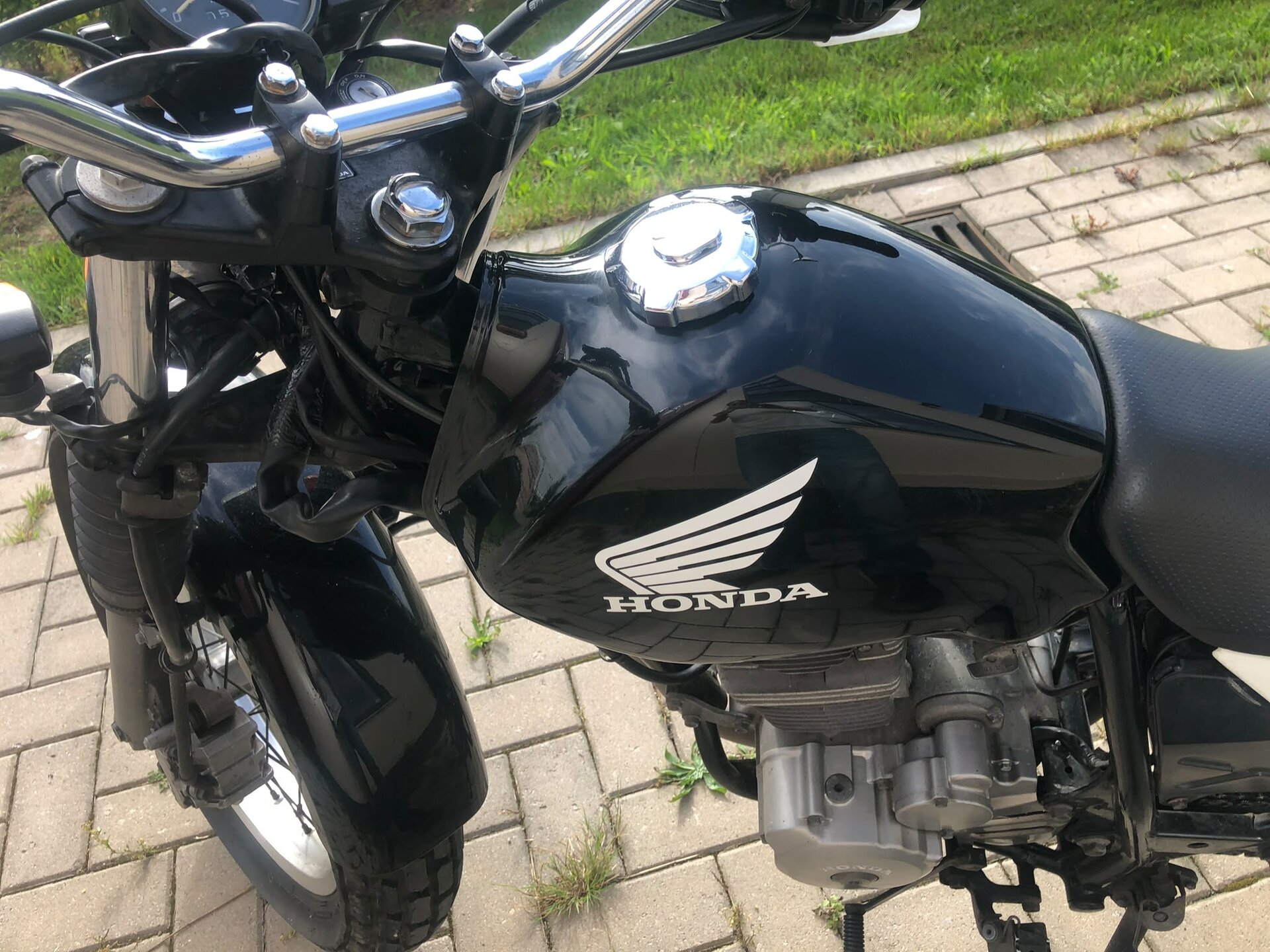 SOLD ! Honda FTR223, black, 29,859 km