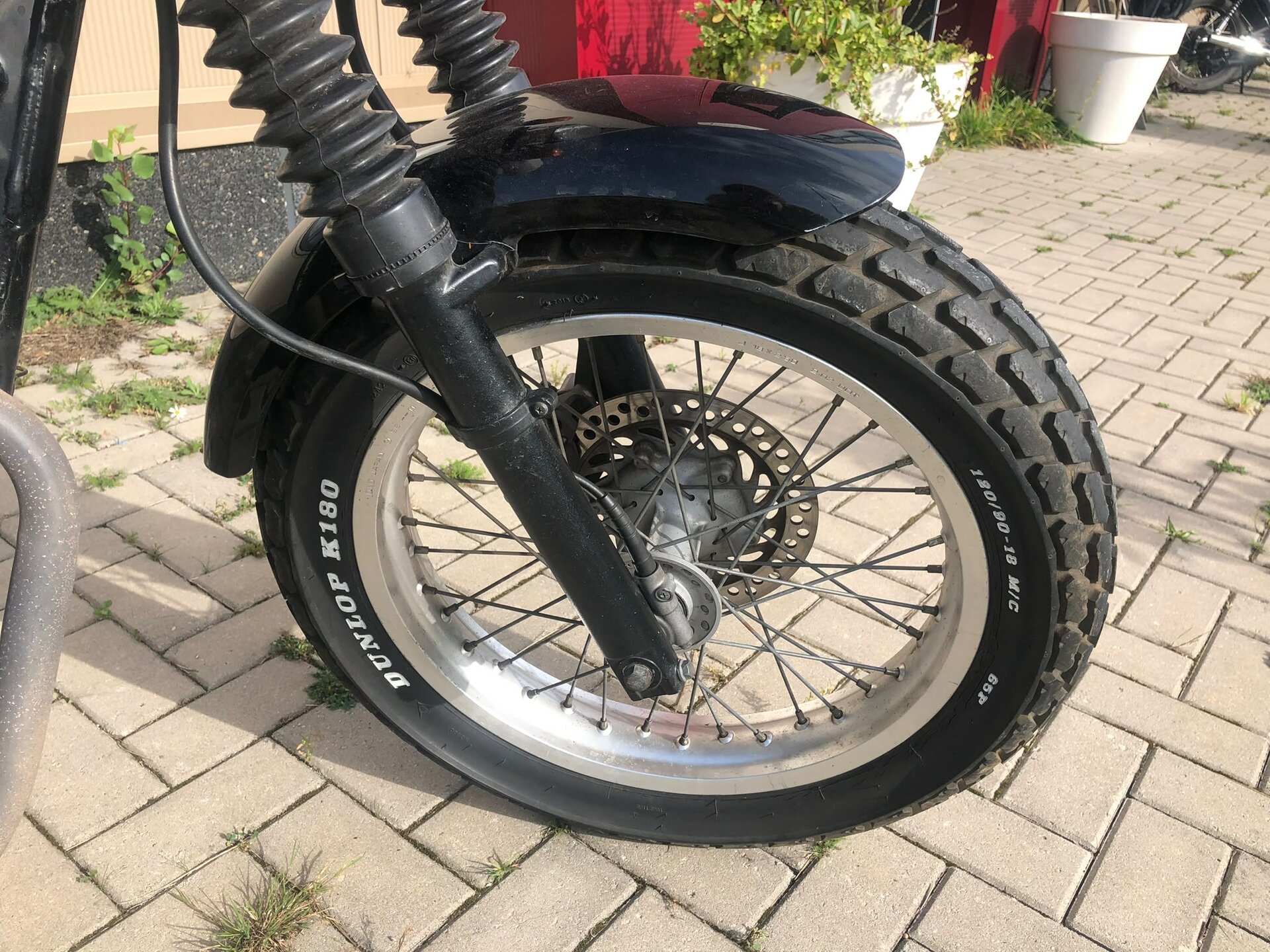SOLD ! Honda FTR223, black, 29,859 km