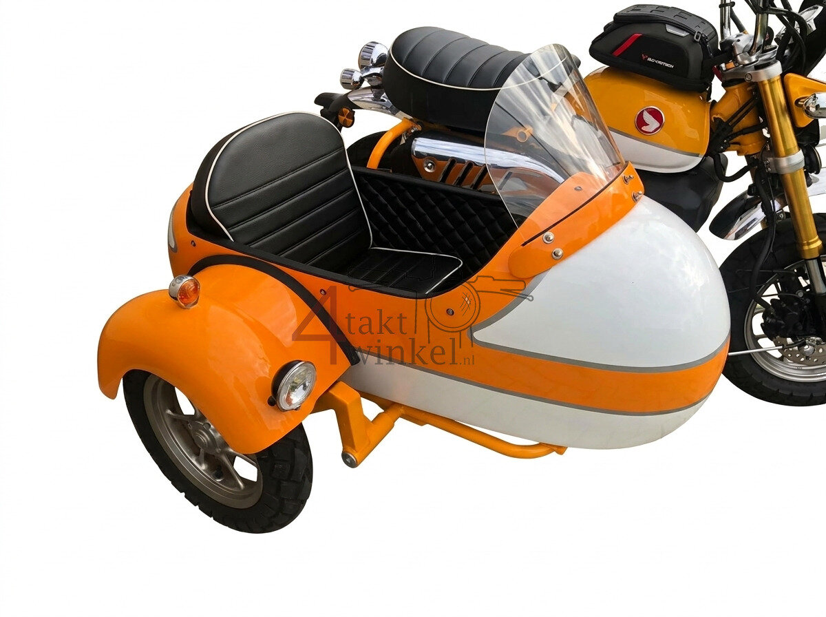 Honda Monkey 125cc JB02, custom, with Sidecar!