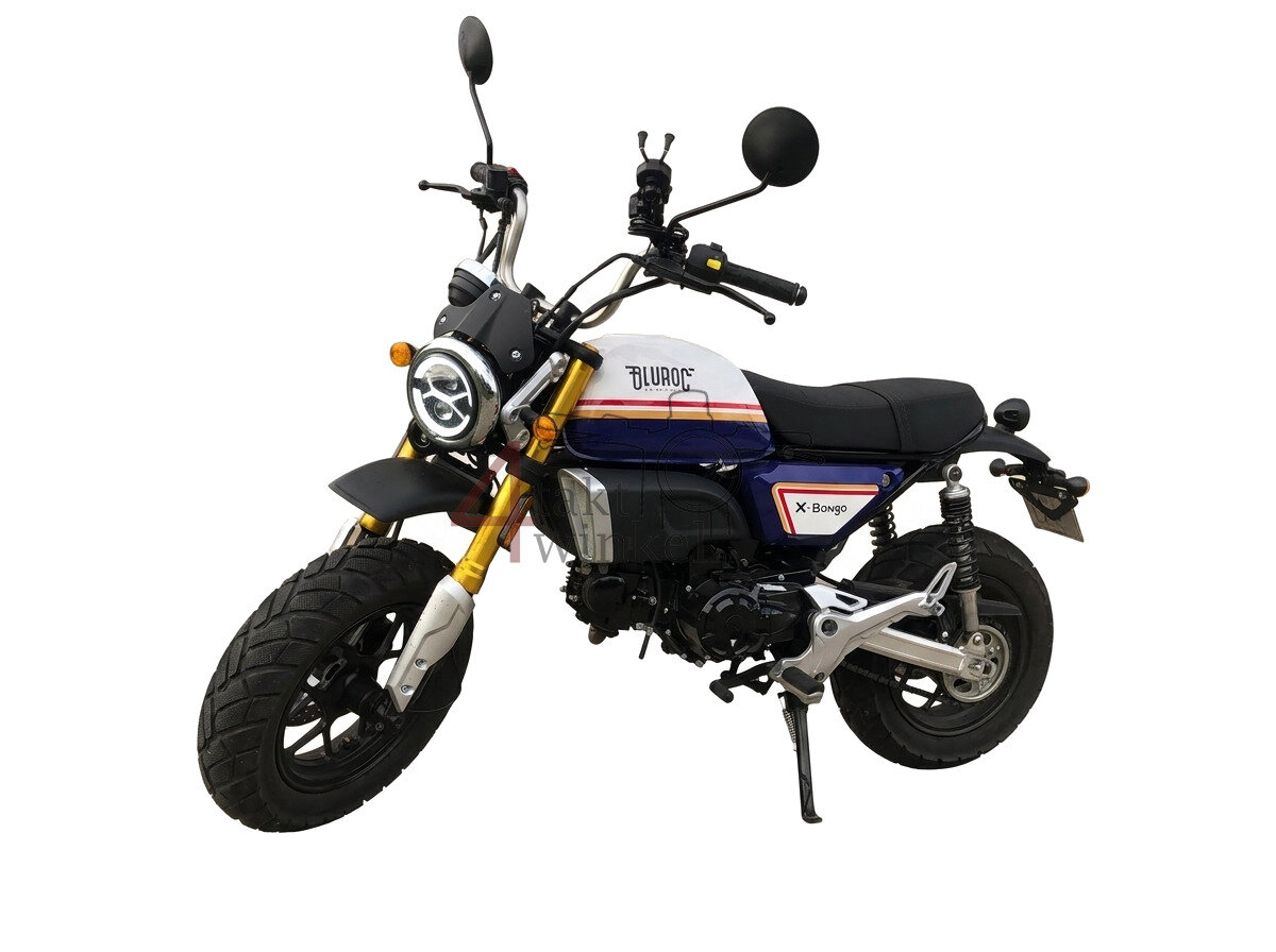 Bluroc X-Bongo EFI, 50cc, Euro 5, Bleu Strike Racing, used