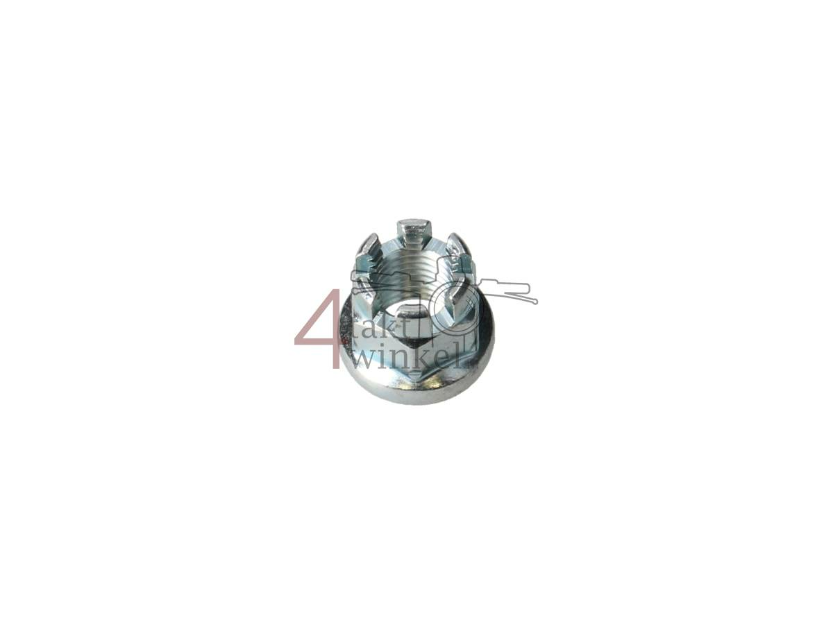 Nut m10 x 1.25 crown, original Honda