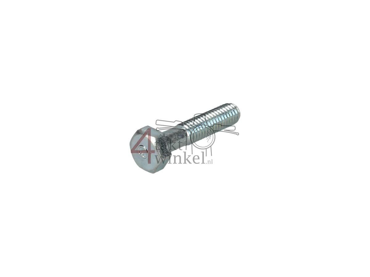 Bolt Hexagon, m6 x 28, key 10, original Honda