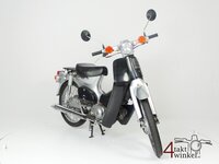 SOLD ! Honda C50 NT Japanese, silver, 12274 km, with papers
