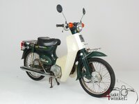 SOLD ! Honda C50 NT Japanese, green, fixer upper 4