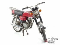 SOLD! Honda CB50 JX-1, Red, 9425km