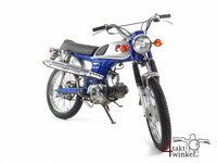 SOLD ! Honda CL50, Scrambler, blue, 8163km, with papers