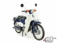 SOLD! Honda C50, blue, 3530km