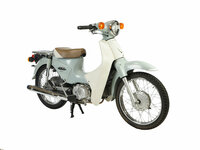 SOLD ! Honda C110, baby blue, 23211km