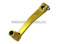 Gear pedal, CNC gold