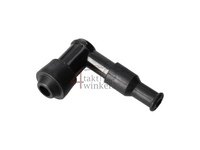 Spark plug cap universal black