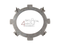 Clutch plate steel C50, Dax, bottom with 4 legs, original Honda