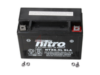 Battery, 12 volt 6.5Ah Nitro, Hanway RAW 50