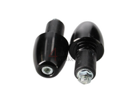 Handlebar weight / balance, round, black, set,  2nd chance product