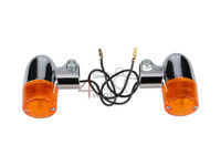 Indicator loose, A-quality, bullet style, set of 2, fits SS50, C50, CB50 and CY50, chrome