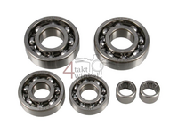 Bearing kit, engine block, with starter motor needle bearings, 139FMB-B, Mash fifty, X-ride 50, Scrambler 50, Hanway Scrambler, Muscle