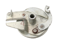 Brake plate rear, Novio, Amigo, original Honda, NOS