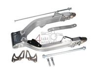 Swingarm Dax aluminum, Kepspeed, type 2, length: + 6cm, with paddock supports