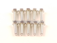 Bolt Hexagon, m6 x 20, key 10, per 10 pieces