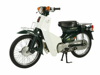 For rent: Honda C50 NT, green