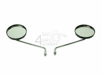 Mirror set, universal, m8 thread, round