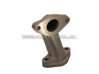 Manifold 20mm, &#039;gooseneck&#039; type, wide flange