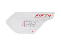 Sticker, Side cover, Mash Fifty, left