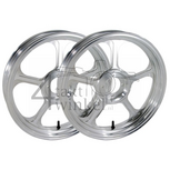 Wheel set, 17", C50, C70, C90, Streetcub, tubeless type 3, Kepspeed