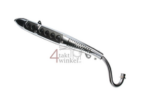 Exhaust standard, high model, fits SS50, with heat shield and accessories