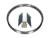 Rim and spoke set, 17" 1.20, C50, CD50h, front wheel, A-quality