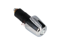 Handlebar weight / balance, universal, 22mm, chrome