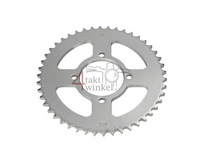 Rear sprocket Hanway RAW50, Skyteam Classic, AGM cafe racer, 46 teeth, 428