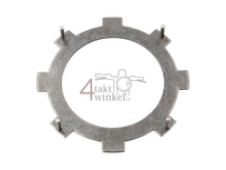 Clutch plate steel C50, Dax, bottom with 4 legs, original Honda