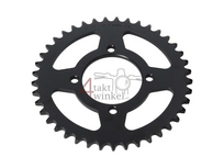 Rear sprocket Hanway RAW50, Skyteam Classic, AGM cafe racer, 41 teeth, 420 ketting