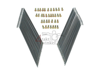 Spoke set, Novio, Amigo, PC50, 17" A-grade