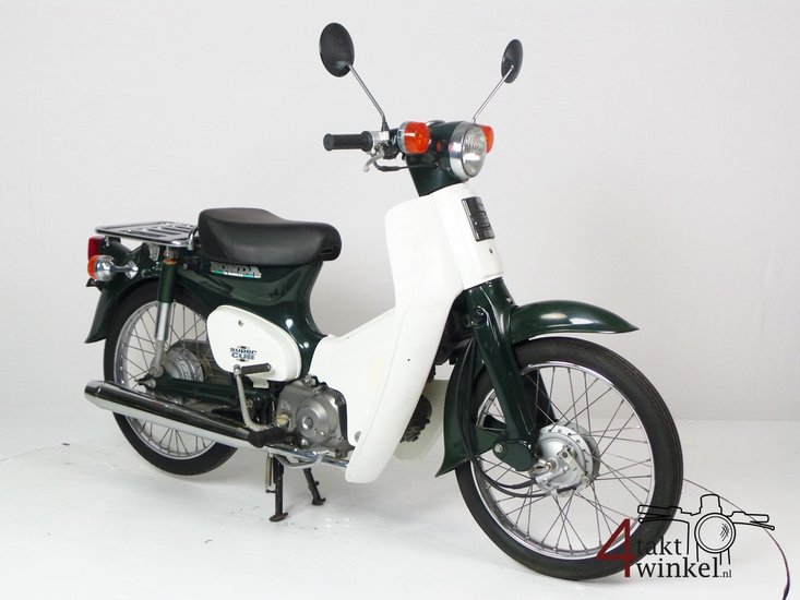 SOLD! Honda C50 NT Japanese, green, 6000 km, with papers