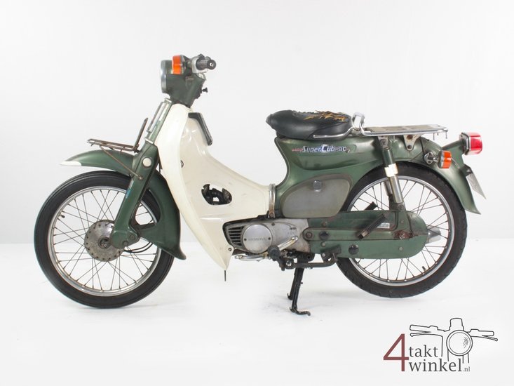 SOLD! Honda C90 K1 Japanese, 51468 km, green, with papers! 