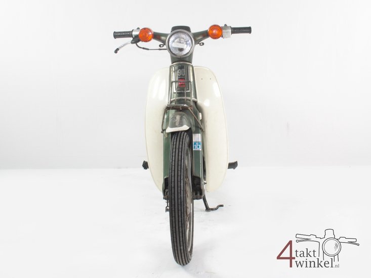 SOLD! Honda C90 K1 Japanese, 51468 km, green, with papers! 
